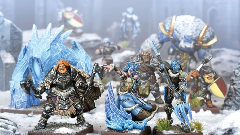 Some of the new models for Kings of War: Vanguard